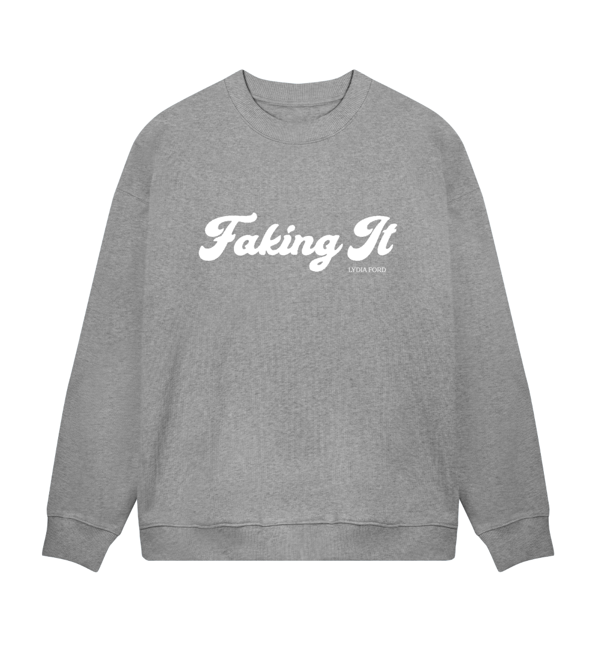 Faking It - Men's Oversized Sweater (3 Colours) - Lydia Ford Merch