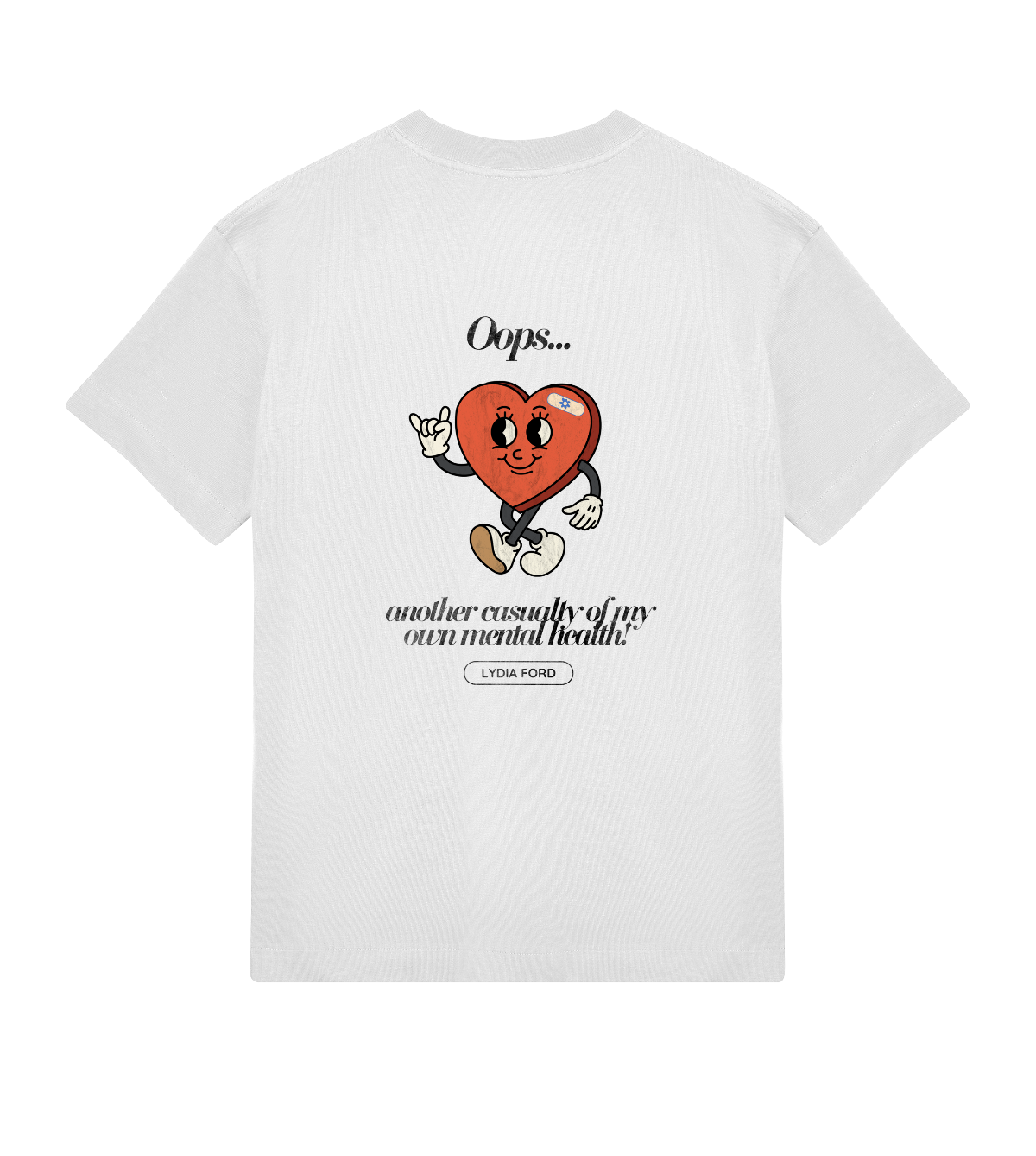 Oops! - Men's Boxy Tee - Lydia Ford Merch