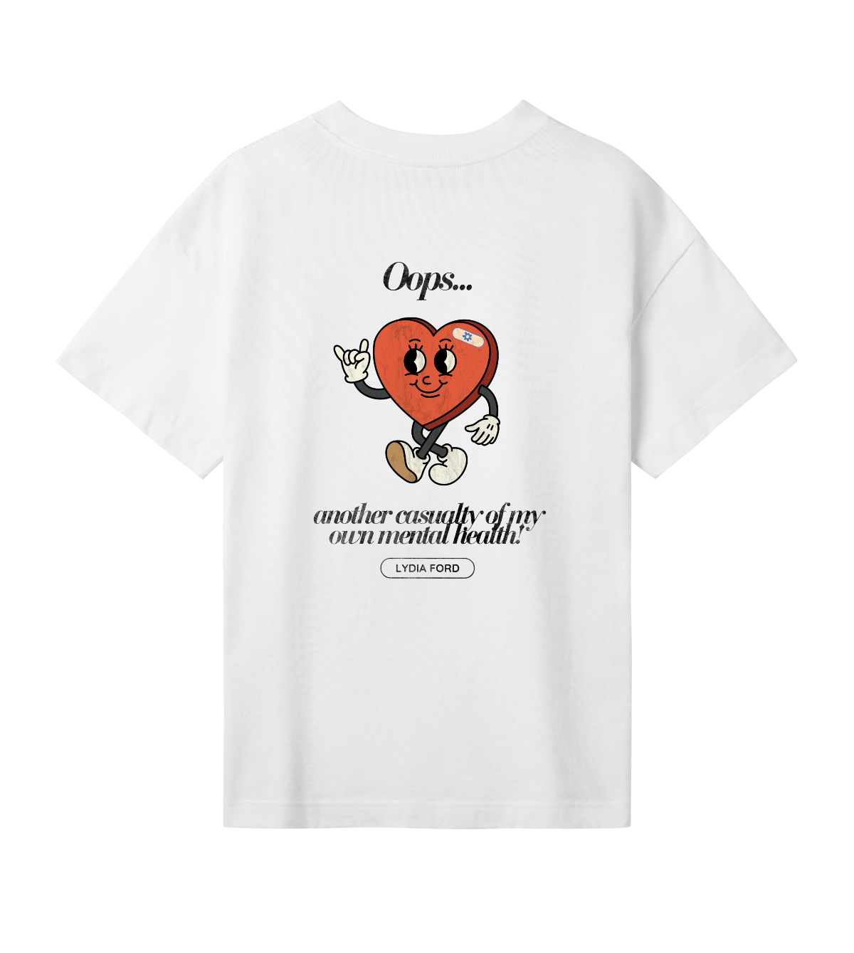 Oops! - Women's Oversized Tee - Lydia Ford Merch