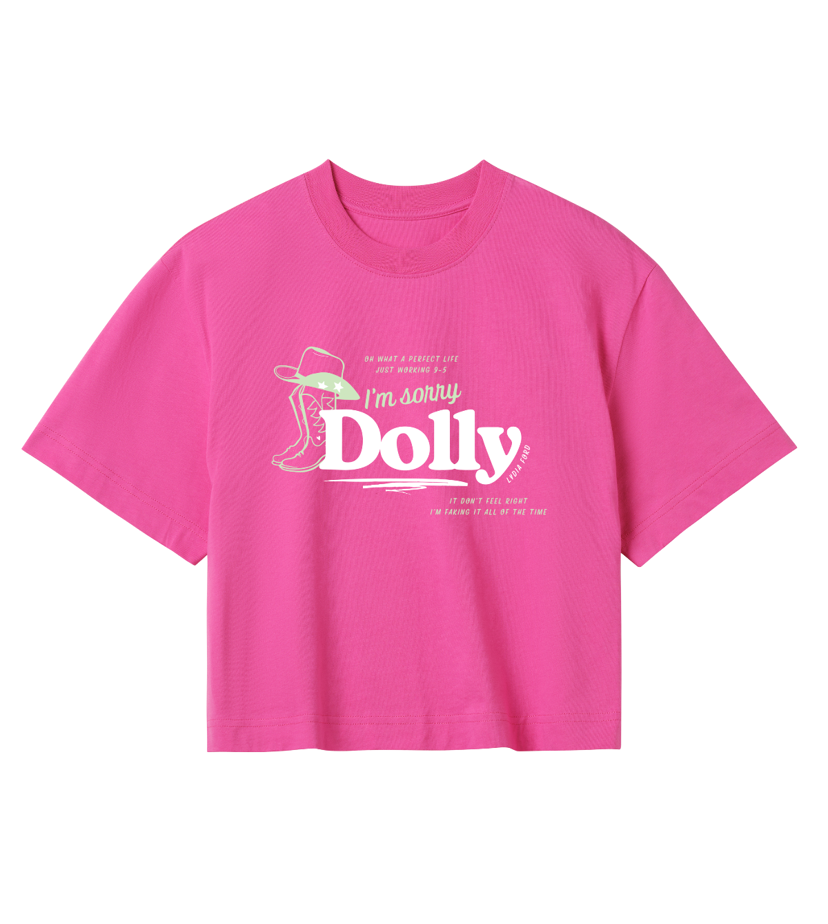 I'm Sorry Dolly - Crop Top (2 Colours)