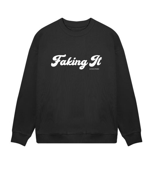 Faking It - Men's Oversized Sweater (3 Colours) - Lydia Ford Merch