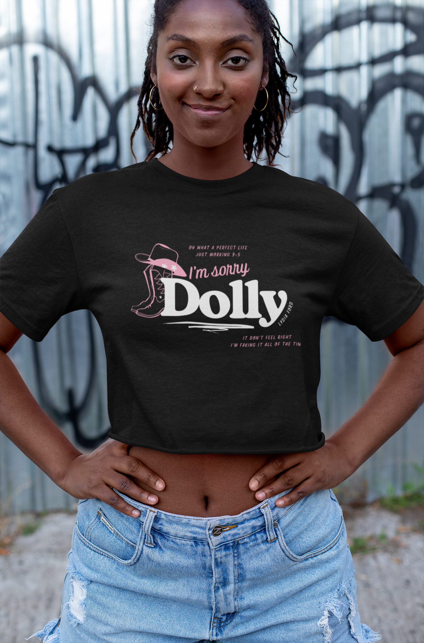 I'm Sorry Dolly - Crop Top (2 Colours) - Lydia Ford Merch