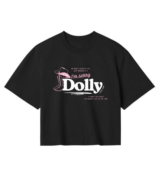 I'm Sorry Dolly - Crop Top (2 Colours)